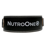 NutroOne_Premium Leather Weightlifting Belt with Back Supporting Soft Pad and Metal Chain (5)