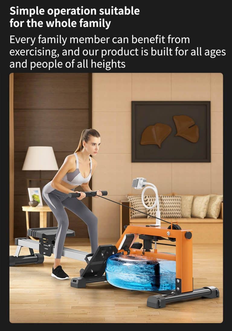 Basic Water Resistance Rowing Machine NutroOne