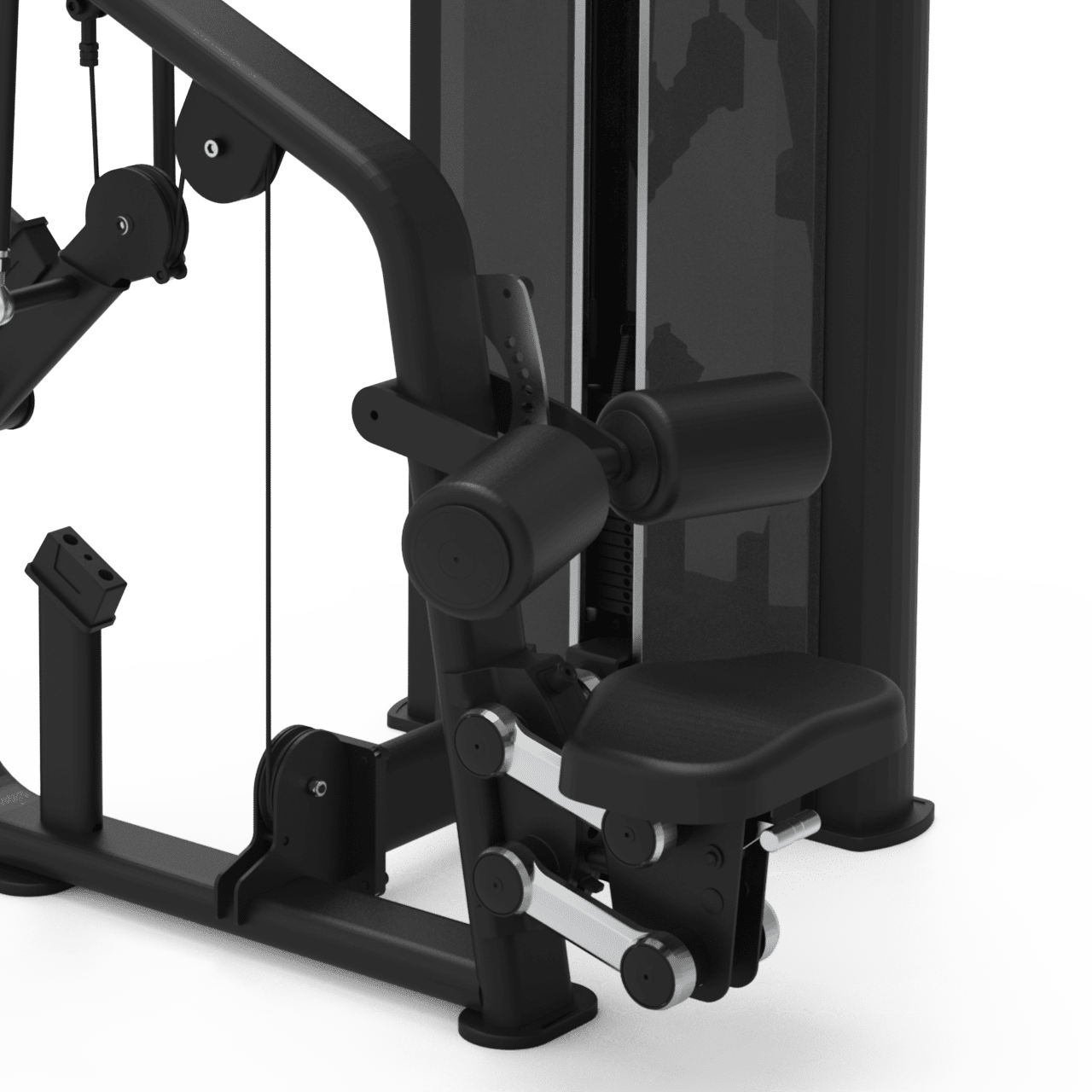 NutroOne Advanced Lat Pull Down Dual Track Machine - Commercial Fitness ...