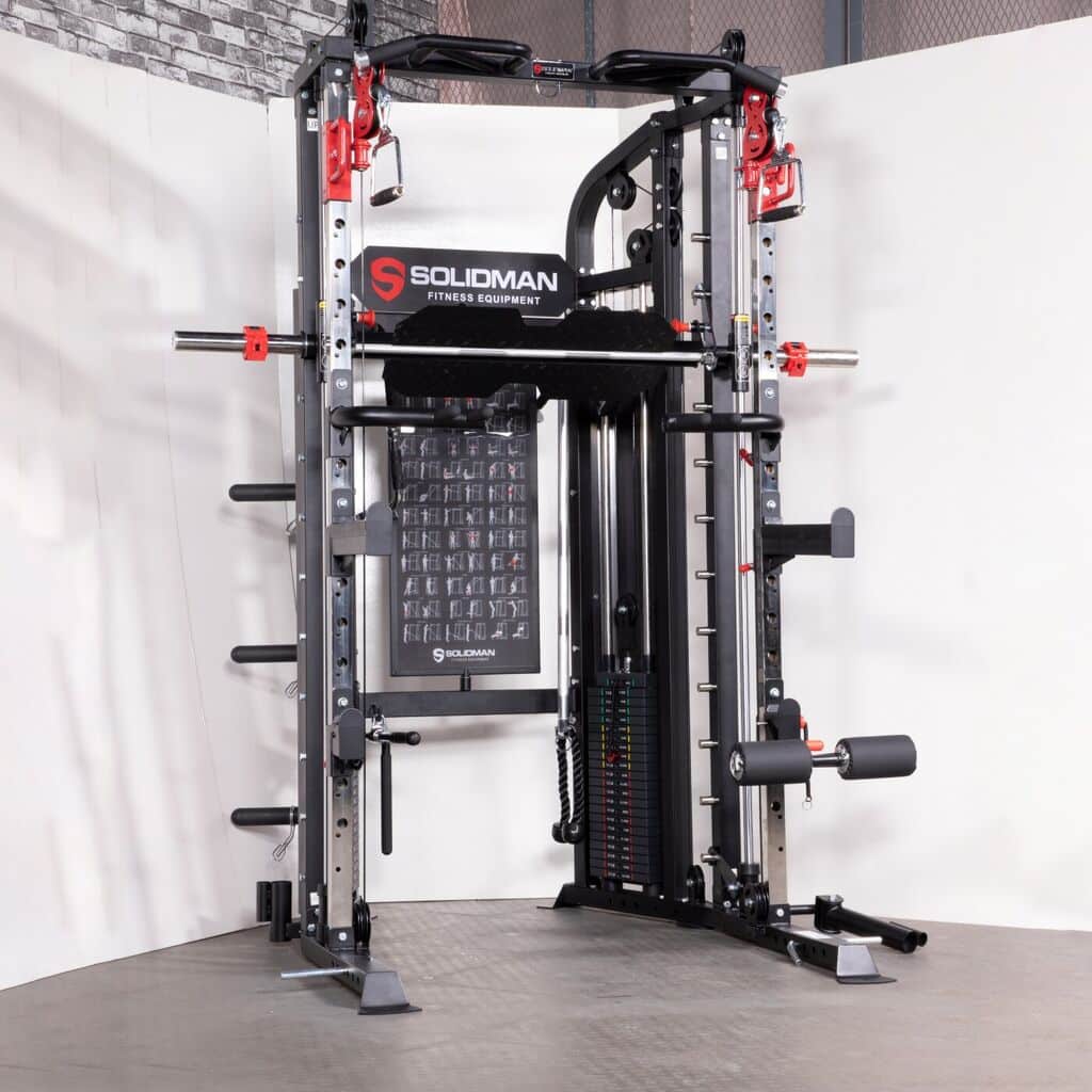 Multifunctional Smith Machine with 200KG Weights - Standard | NutroOne